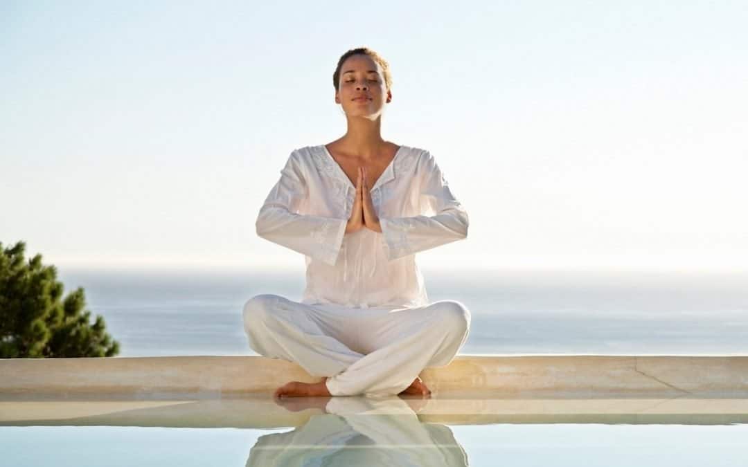 A Woman Meditating | MUM CFOS