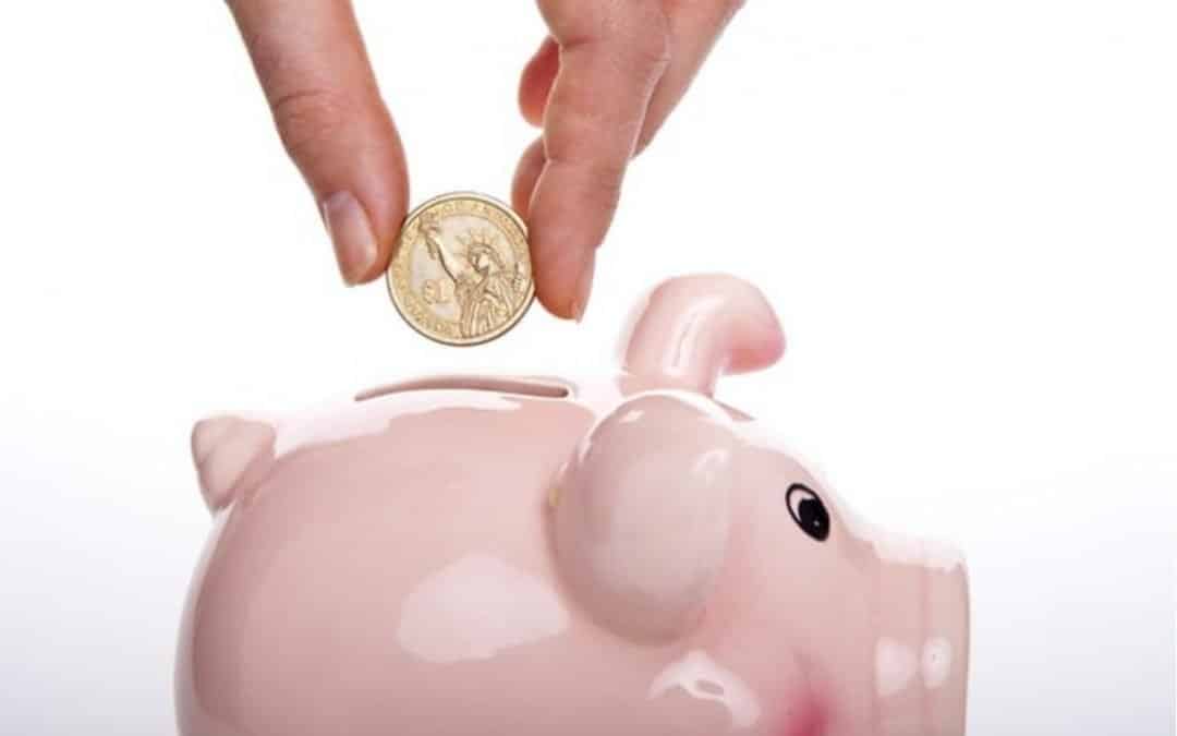 Saving Coin in a Piggy Bank | MumCfos